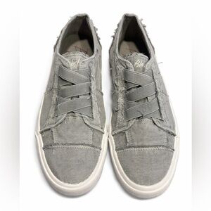 Blowfish Malibu Marley Slip On Sneakers Women 11 Gray Comfort Lightweight